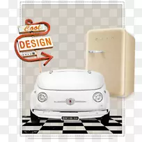 菲亚特500“托波利诺”汽车2013年菲亚特500-涂污洗碗机图标