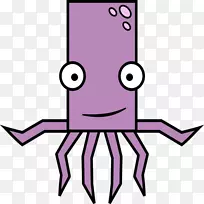 章鱼电脑图标动物剪贴画-章鱼