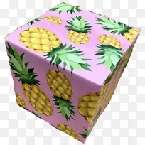 菠萝盒包装和标签设计师-菠萝
