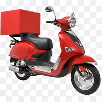 摩托摩托车雅马哈汽车公司摩托车配件.送货滑板车