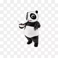 大熊猫填充动物&可爱玩具三维计算机图形吉祥物kirjallisuuden henkil hahmo-avatar