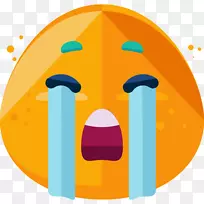 笑脸表情电脑图标眨眼剪贴画