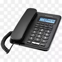 Alcatel移动数字增强无绳通信无绳电话家庭和商务电话.电话桌