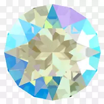 施华洛世奇水晶浅色钻石-光圆