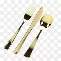 木制勺子塑料银盘子餐具.一次性餐具