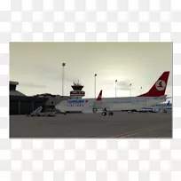 波音737飞机停机坪飞机