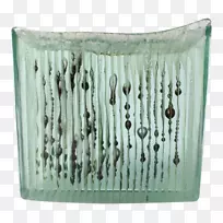 长方形绿松石-酸雨透明