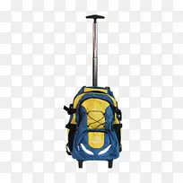 背包袋黄色手提行李-世界卫生组织。