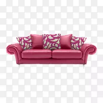 相思沙发床沙发椅-粉红色沙发