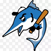 迈阿密马林鱼小联盟棒球台式机壁纸-马林鱼