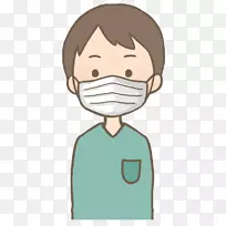 鼻口呼吸器夹鼻