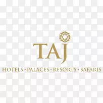 徽标泰姬陵酒店度假村和宫殿品牌字体-泰姬陵标志
