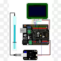 电导率计ph计Arduino电子电路机器人