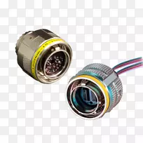 电连接器圆形连接器光纤连接器电缆光纤