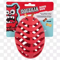 亚马逊(Amazon.com)狗玩具红色恐龙蛋