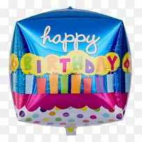玩具气球生日蛋糕生日快乐-气球生日