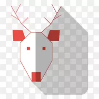 驯鹿电脑图标-鹿