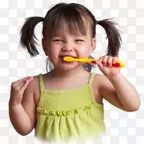 牙刷儿童牙科学