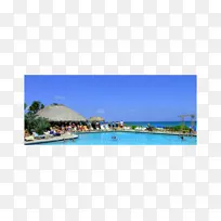 加勒比海休闲度假游泳池旅游-假期