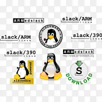 企鹅品牌产品设计标志-企鹅
