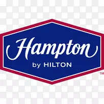 希尔顿酒店和度假村酒店的徽标汉普顿酒店