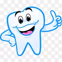 牙科人类牙齿健康剪贴画-微笑