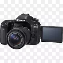 佳能eos 80d佳能eos 1300 d canon ef-s 18-135 mm镜头数码单反相机