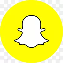 Snapchat社交媒体徽标业务Snap Inc.-Snapchat