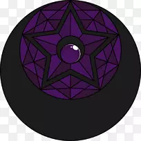 窗口图案对称符号玻璃水手月亮