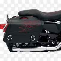 马鞍袋排气系统摩托车哈雷-戴维森纹身-哈雷戴维森行李配件
