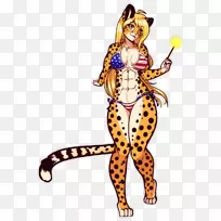 猎豹生日猫科猎豹圣诞猎豹