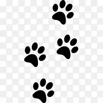 拉布拉多猎犬猫爪夹艺术-豹爪