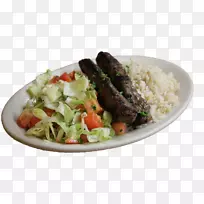 什锦烤肉串素食菜肴亚美尼亚食物沙瓦玛