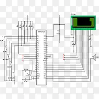 数字时钟电子网络闹钟液晶显示时钟
