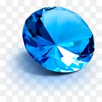 蓝宝石水晶诞生宝石珠宝蓝宝石