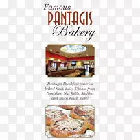 Pantagis餐厅，面包店，奶酪蛋糕，云雀餐厅和休息室