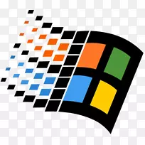 Windows 95 microsoft windows 98 windows me microsoft Corporation-win 7徽标