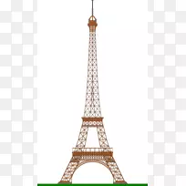 艾菲尔铁塔剪贴画-巴黎悬崖峭壁