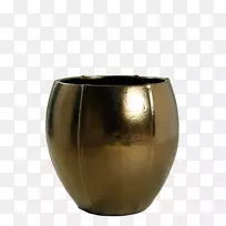 花瓶金陶瓷材料