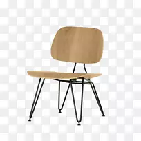 Eames躺椅，长扶手，工业设计椅