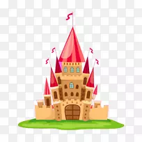 剪贴画png图片城堡开放部分图形.城堡