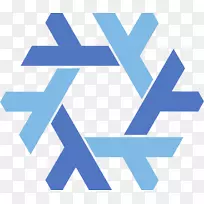 nix包管理器nixos linux发行版gnu guix-徽标水彩画
