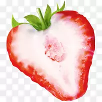 草莓减肥食品冷冻甜点-草莓
