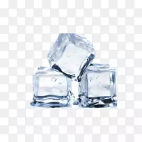 冰立方结晶水固体-冰
