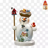 R uchermann k.the Wohlfahrt-Weihnachtsdorf雪人Tauber-冰雪世界