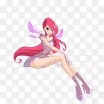 卡通影迷艺术缺陷艺术插图-李爱美