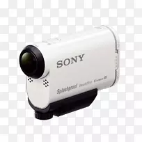 索尼公司索尼行动凸轮hdr-as200v 1080 p水下摄像机