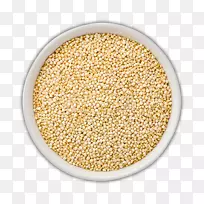 藜麦谷类发芽小麦素食料理马卡碗麦片