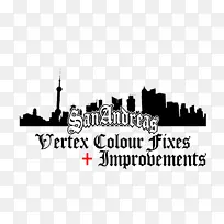 超大城市北京墙贴天津上海标志GTA圣安德烈亚斯