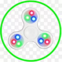 发光二极管烦躁旋转器烦躁不安立方体灯